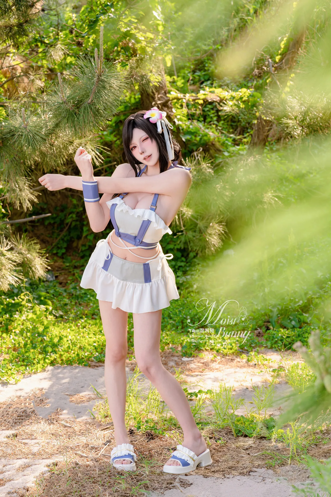 Yiko湿润兔 - 2025泳装限定作 海边假日 蒂法 (最终幻想)-erohere3.webp